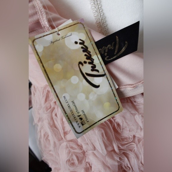 Trixxi Girl light pink strapless babydoll dress - Picture 5 of 5